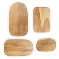 thumbnail image 1 of Pinook Home - Teak Wood Cutting Board Set of 4, 1 of 3
