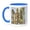 Blue/White, variant on 3drose, Buildings Crowd Narrow Streets, Saint-tropez, French Riviera, France, 15oz Mug