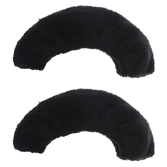 1 par de cuchillas de patinaje elásticas que cubren el protector de patín de absorción de agua (negro)