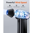 thumbnail image 2 of Soplador de Aire WOLFBOX MF60 Recargable 110,000 RPM 3 Velocidades, 2 of 8