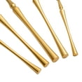 thumbnail image 3 of Millie Brushed Gold Stainless Steel Flatware - Set of 5 Pieces, 3 of 5