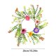 thumbnail image 3 of Spring-themed Artificial Daisies Candle Wreath Suitable For Party And Wedding Table Decorations Suitable For Everyday Spring Outfits Or Easter Party Decorations, 3 of 7