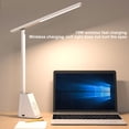 thumbnail image 4 of Lámpara de escritorio LED Protección para los ojos Teléfono Carga inalámbrica 3 modos de iluminación Tipo C Luz de escritorio para estudiar, 4 of 8