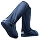 thumbnail image 4 of Fundas para botas de lluvia antideslizantes, ligeras, con diseño de letras en degradado, de PVC, impermeables, con reflector M (36-37), 4 of 10