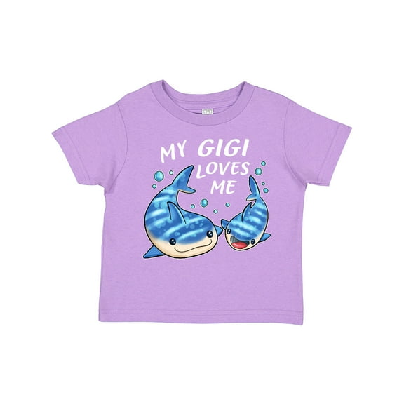 Inktastic My Gigi Loves Me Whale Shark Boys or Girls Toddler T-Shirt