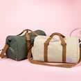 thumbnail image 2 of Bolsa de viaje de lona, bolsa deportiva y de fitness de gran capacidad, moderna y ligera, para viajes de negocios de corta distancia, 2 of 6