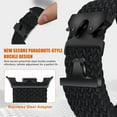 thumbnail image 2 of REQO Braided Band Compatible with Samsung Galaxy Watch 8 40mm 44mm/ 8 Classic 46mm, Parachute Buckle Stretchy Nylon Sport Strap for Men Women (Not for Galaxy Watch Ultra), 2 of 8