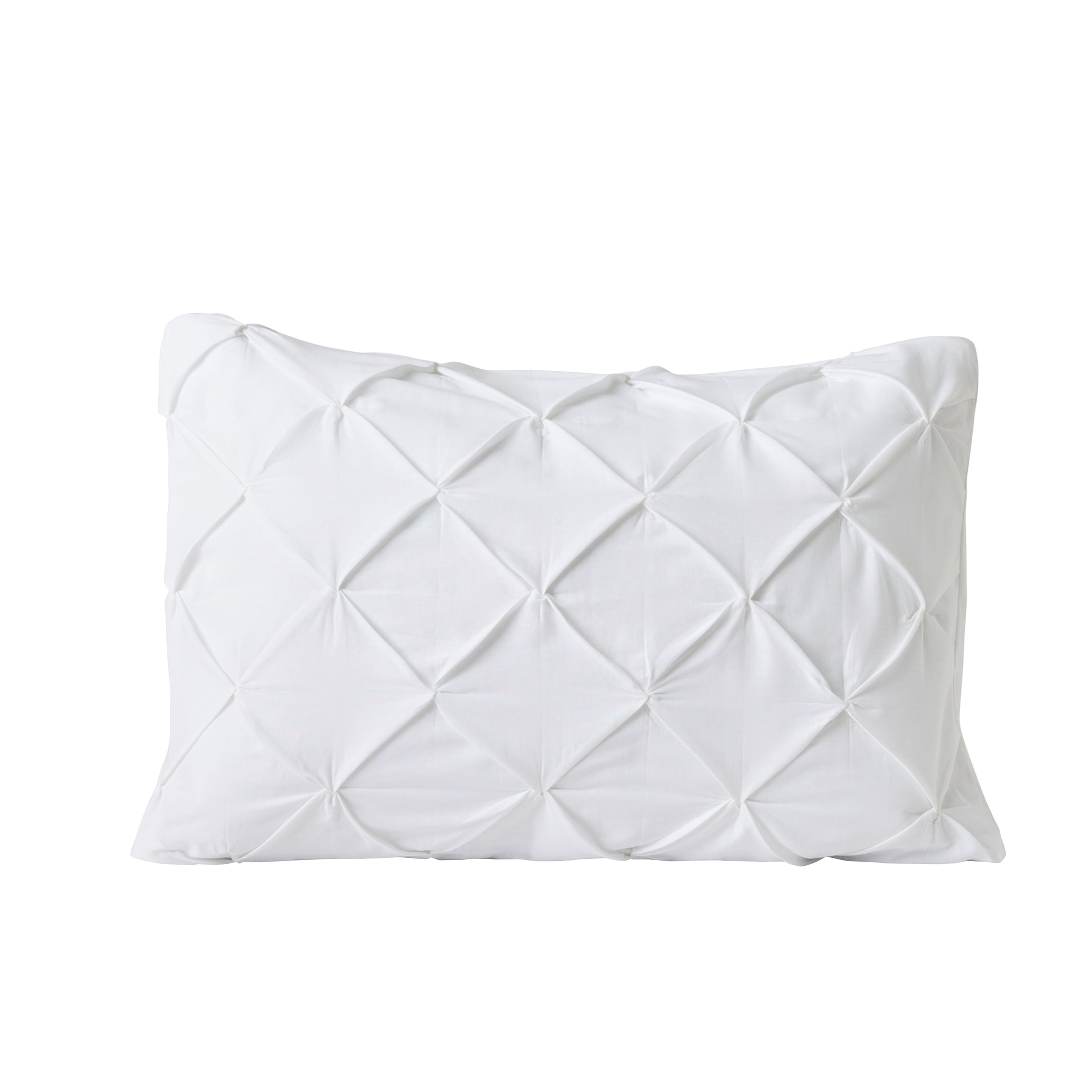 Better Homes & Gardens 2-Piece Arctic White Pintuck Comforter Set, Twin/Twin-XL