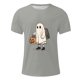 thumbnail image 4 of Blusas y camisas de manga corta y cuello redondo para hombre. Blusas/camisetas de manga corta con cuello redondo y estampado de Halloween para hombre. Blusa para hombre., 4 of 5