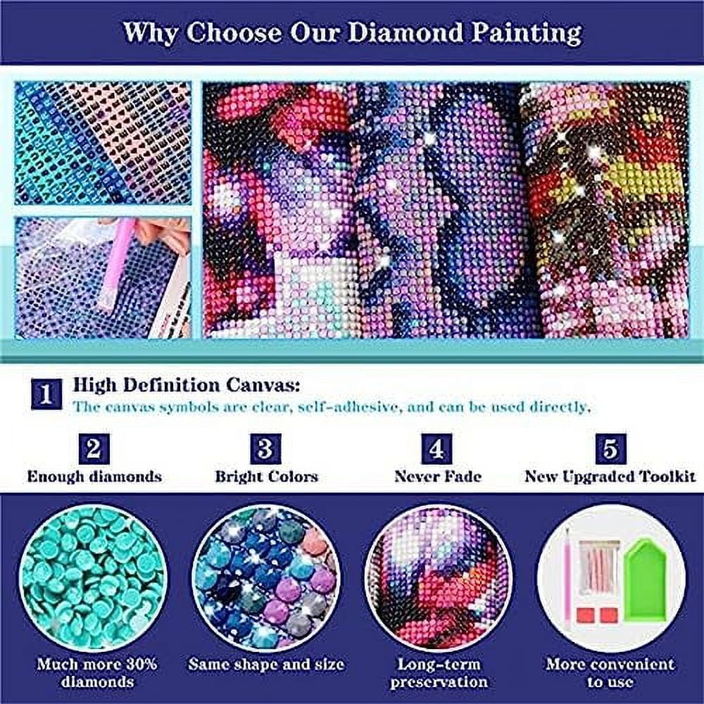 Diamond Painting Kits for Adults 5D Diamond Art Painting Dog Doberman DIY  Full Drill Crystal Rhinestone Arts and Crafts Gem Art Painting with Diamond  Home Wall Decor(55x75cm/22x30inch) 