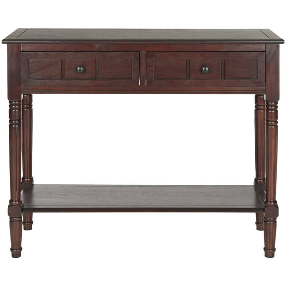 Safavieh American Homes Collection Samantha Dark Cherry 2-Drawer Console Table