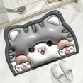 thumbnail image 1 of Xihbxyly Compras en línea Alfombrilla en baño absorbente, lindas alfombrillas antideslizantes en entrada del baño, alfombrillas absorbentes en el baño, cojines en secado rápido en el baño, 30 x 40 cm, 1 of 5