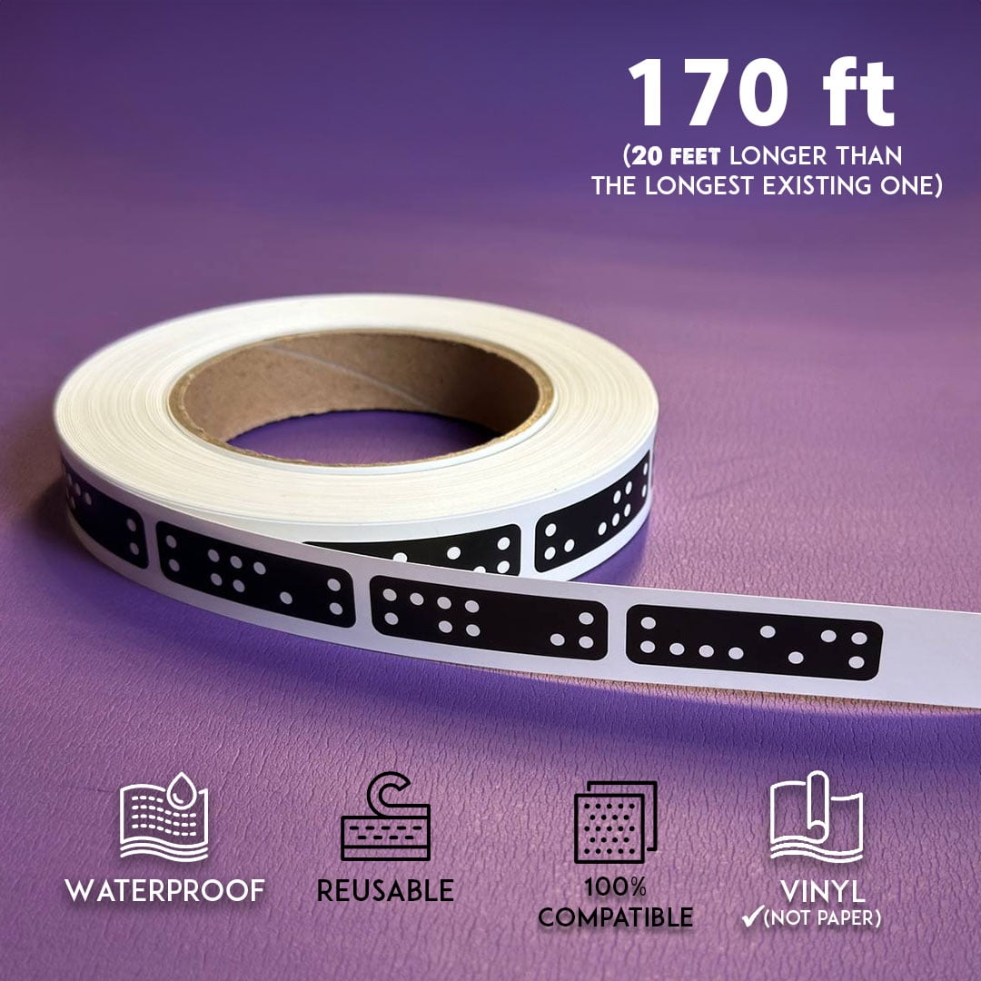 Shaper Tape Compatible - Vinyl Reusable Tape- 170 Linear Ft( 20ft more than all existed)