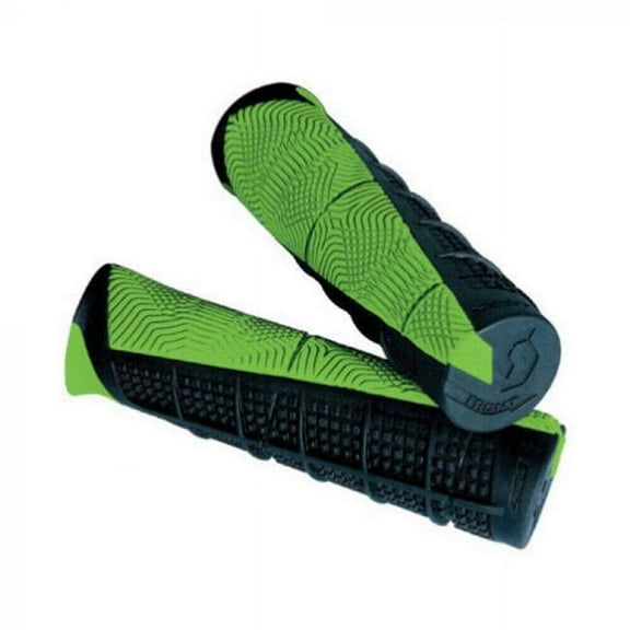 Scott Deuce Half Waffle ATV Green/Black Grips (217892-1043)