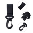 thumbnail image 1 of Gancho para cochecito, gancho de almacenamiento para cochecito, accesorios prácticos para cochecito, gancho para bolsa de mamá para colgar bolsa de pañales, cartera (negro) Zhivalor YZY494, 1 of 2