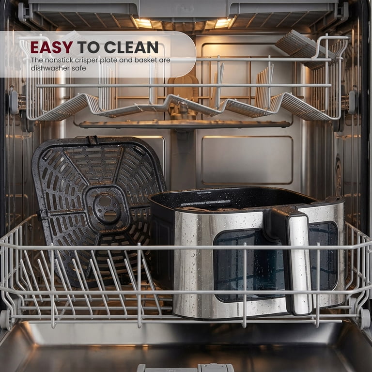 EDX 6-Quart Stainless Steel Air Fryer photo 8