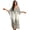 Bohemian Ethnic Floral Print, variant on Kaftan Dress for Women Loose Fit Caftan Lightweight Beach Cover Up Kaftan Maxi Dress Soft Breathable Fabric Swimsuit Coverups for Vacation Casual, Sunflower Leopard Print