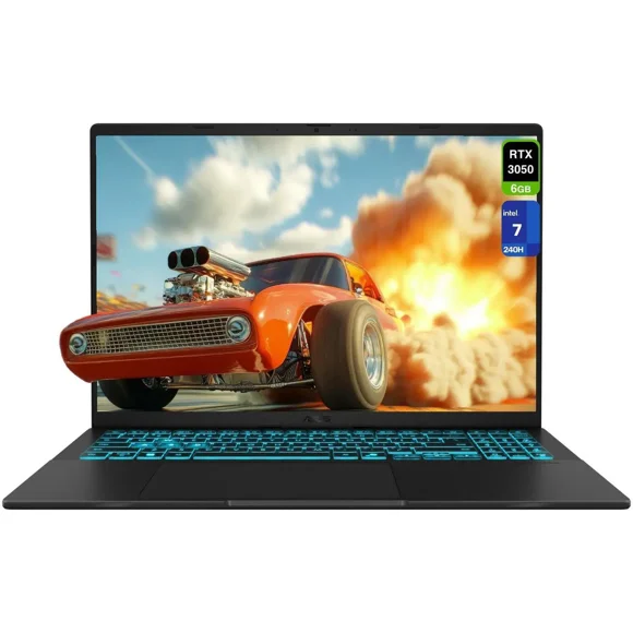 Refurbished ASUS V3607VJ-DS73-CB Vivobook 16 16" WUXGA 7 240H 2.5GHz NVIDIA GeForce RTX 3050 6GB 16GB RAM 512GB SSD Win 11 Home Matte Black