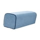 thumbnail image 5 of Almohada para reposabrazos de sofá, espuma de alta densidad, lino, cojín para reposabrazos, almohada de apoyo para brazos azul claro, 5 of 7