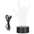 thumbnail image 1 of 7 Color Changing Night Light Touch Switch LED Lamp Decoration Children Birthday Gifts, 1 of 14