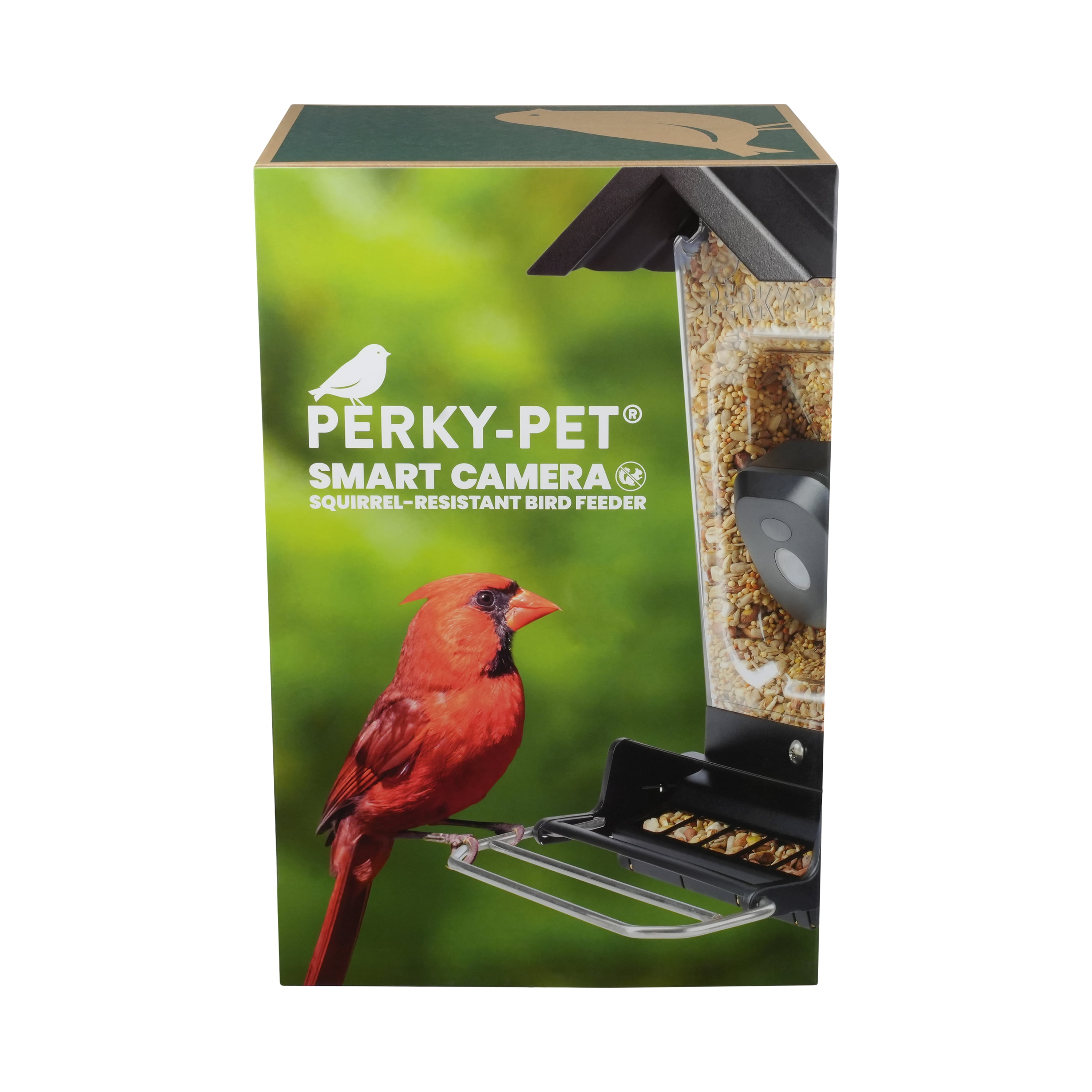 Perky-Pet 3.5lb Smart Camera Squirrel-Resistant Bird Feeder