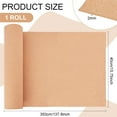 thumbnail image 4 of 11.4ftx15.7inch Cork Roll Sandy Brown Cork Sheet Bulletin Board Background Cork Board, 4 of 6