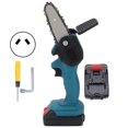 thumbnail image 1 of Mini Hand Saw 4in Portable Electronic 1‑Handed Trimming Tool Chainsaw with Brush AC100‑240VBlue AU Plug, 1 of 5
