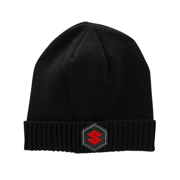 Suzuki S Line Black Knie Beanie 990A0-17181