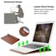 thumbnail image 5 of Funda de cuero con soporte para portátil de 13 a 14 pulgadas, compatible con MacBook Air Pro de 13,3, 13,5, 13,6 y 14 pulgadas, con funda., 5 of 8