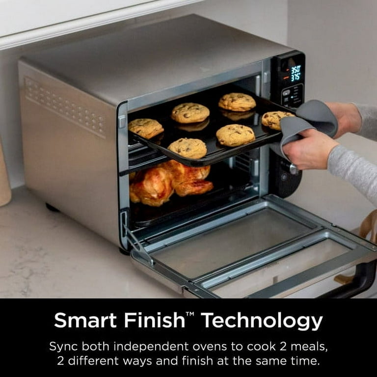 Free shipping 12-in-1 Double Oven with FlexDoor, FlavorSeal