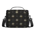 thumbnail image 3 of Eye and Star Gothic Pattern Insulated Lunch Box for Women Men, Medium Leakproof Cooler Bag with Adjustable Strap, 10"x6.7"x8", 3 of 6