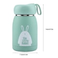 thumbnail image 3 of Mini Water Bottle, 320ml Portable Stainless Steel Cute  Pattern Vacuum Cup Mug Cup Water Bottle for Toddlers Girls Boys Indoor and Outdoor, 3 of 7