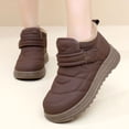thumbnail image 2 of YOUYEDIAN Boots for Women Winter Non Slip Fleece Lined Fashion Flats Warm Comfortable Versatile Snow Platform Shoes, 2 of 5