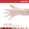 thumbnail image 4 of McKesson Confiderm Disposable Vinyl Exam Glove Standard Cuff Length SMALL 14-164 1000 per Case, 4 of 8