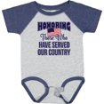 thumbnail image 3 of Inktastic Veterans Day Military Honoring Those Who Serve Boys or Girls Baby Bodysuit, 3 of 5
