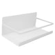 thumbnail image 4 of Estante magnético para especias que ahorra espacio, de una sola capa para refrigerador y microondas, incluye 3 accesorios, color blanco, 4 of 8