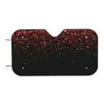 thumbnail image 7 of Fotbe Red Glitter1 Car Windshield Sunshade | Sun Visor Protector Front Window Shade, Keeps Out UV Rays, Keeps Your Vehicle Cool-, 7 of 7