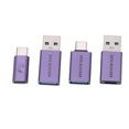 thumbnail image 2 of Bloqueador De Datos USB A Macho A USB C Femenino Defensor Rechaza Piratería Para Cualquier Teléfono Móvil USB Carga Rápida, 2 of 7