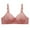 Hot Pink, variant on CFLVAEK Plus Size Bras for Women Comfort Wireless Bra Full Cover Everyday Bras Breathable Push Up Bralette for Large Breasts Black 48