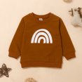 thumbnail image 2 of Vedolay Boys Shirts Cute Toddler Baby Girls Clothes Long Sleeve T-Shirt Brown,120, 2 of 2