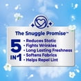 thumbnail image 3 of Snuggle Blue Sparkle Cuddle-Up Fresh Dryer Sheets, Reduces Static, Fights Wrinkles, 200ct, HE Compatible, 3 of 7