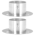 thumbnail image 1 of SHISUYAN 2Pcs Wear-resistant Handrail Supports Sturdy Metal Stair Railing Bracket Fixing Tools, 1 of 8