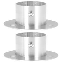 unbranded  2 Pcs Black Handrail Bracket Outdoor Wall Mount Brackets