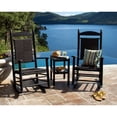 thumbnail image 4 of POLYWOOD&reg; Jefferson 3 pc. Recycled Plastic Woven Rocker Set with Side Table, 4 of 11