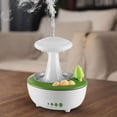 thumbnail image 1 of Temporizador de mesa de regalo de difusor de aceite esencial 280 ml de gota de gota de aire Humidificador eléctrico para chimenea, 1 of 8