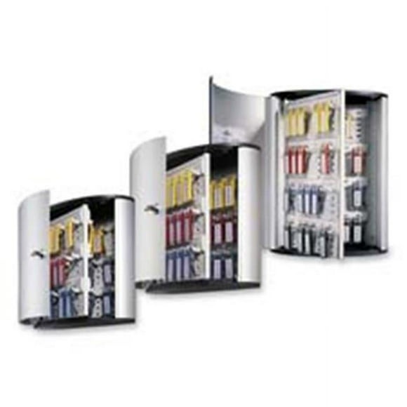 Durables Produits de Bureau DBL195223 Armoires à Clés en Aluminium Brossé - 4.8 x 11 x 11.9