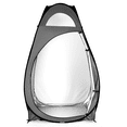 thumbnail image 3 of Tcbosik Portable Privacy Tent with Carrying Bag, Pop-up Portable Camping Tent, Outdoor Toilet Changing Dressing Room Shelter for Picnic, Black, 3 of 9