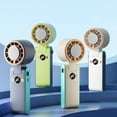 thumbnail image 7 of Portable Folding Neck Fan With Semiconductor Cooling - 120 Speed Settings & Led, 7 of 7