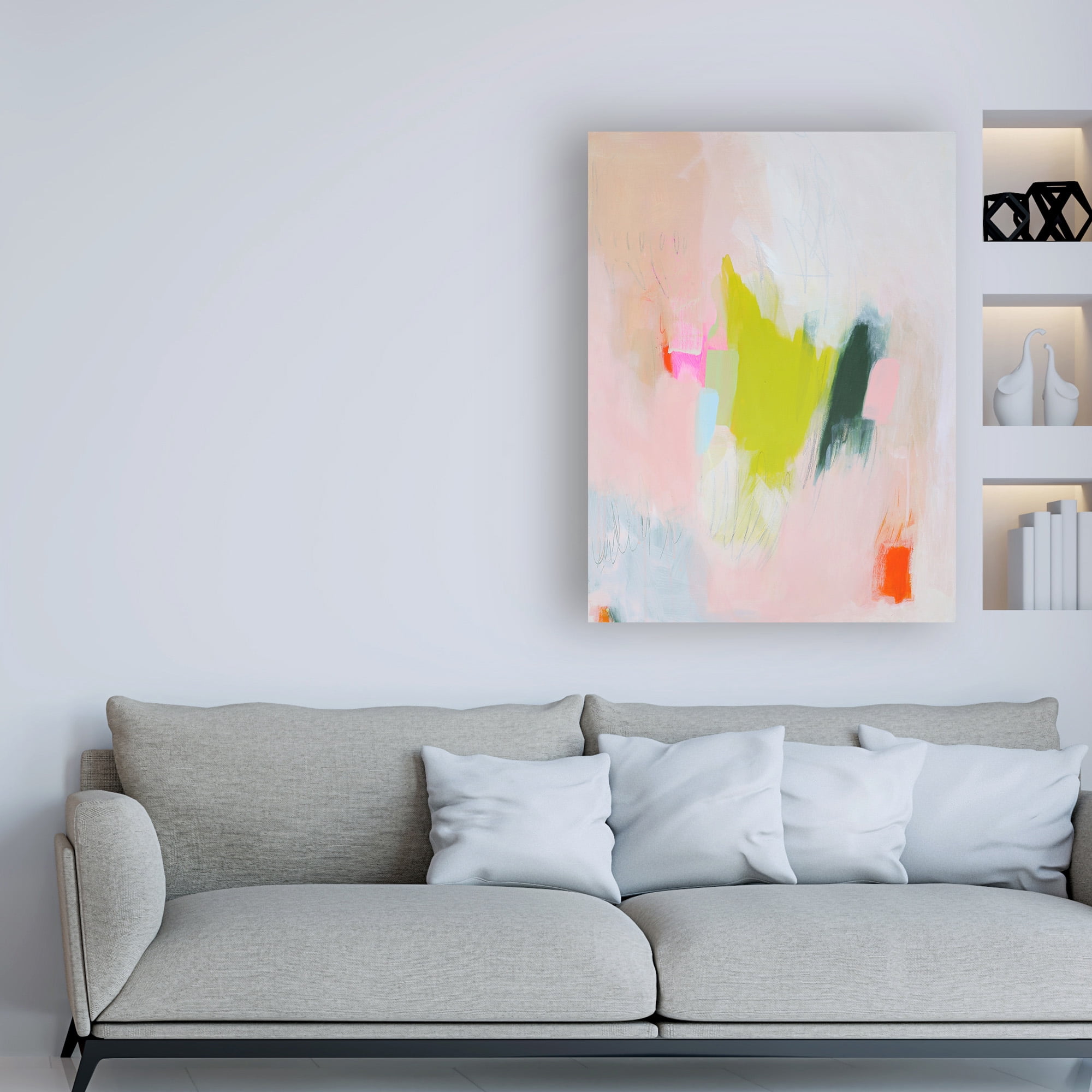 Trademark Fine Art 'Lucia' Canvas Art by Melissa Donoh