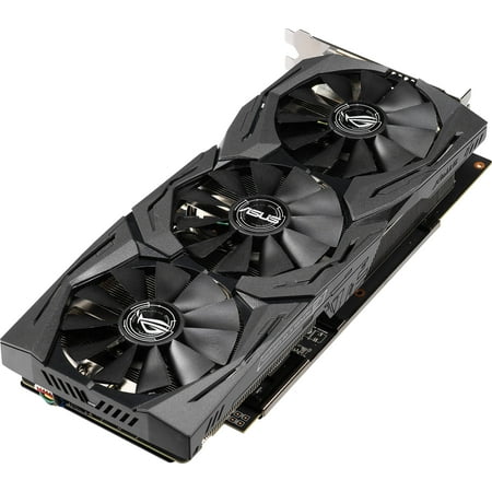 Dvi Hdmi Graphics Card - ASUS ROG Strix Radeon RX 590 8G Gaming GDDR5 DP HDMI DVI VR Ready AMD Graphics Card (ROG-STRIX-RX590-8G-GAMING) -